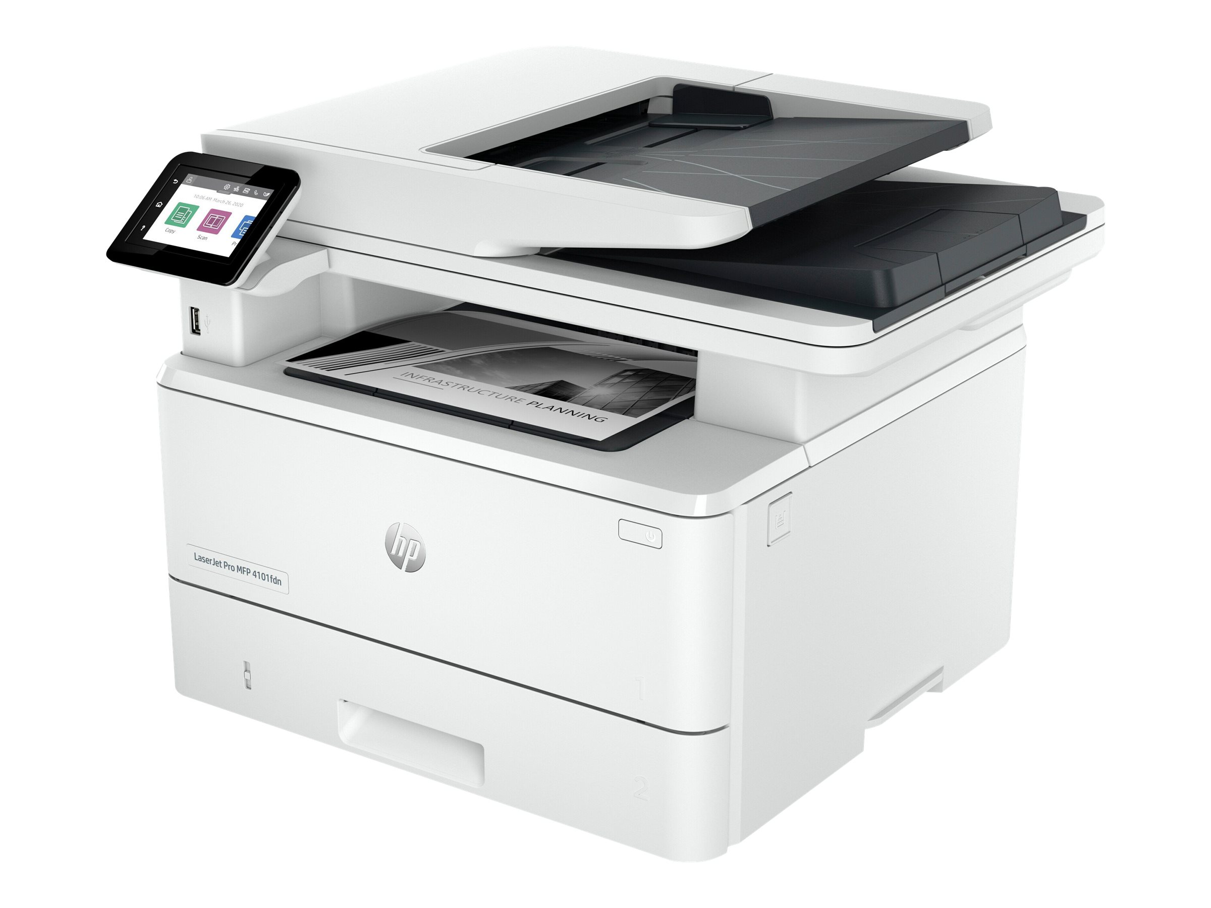 HP LaserJet Pro MFP 4102fdw - Multifunktionsdrucker - s/w - Laser - Le - OVP geöffnet