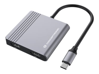 Conceptronic Dockingstation - USB-C - 2 x HDMI