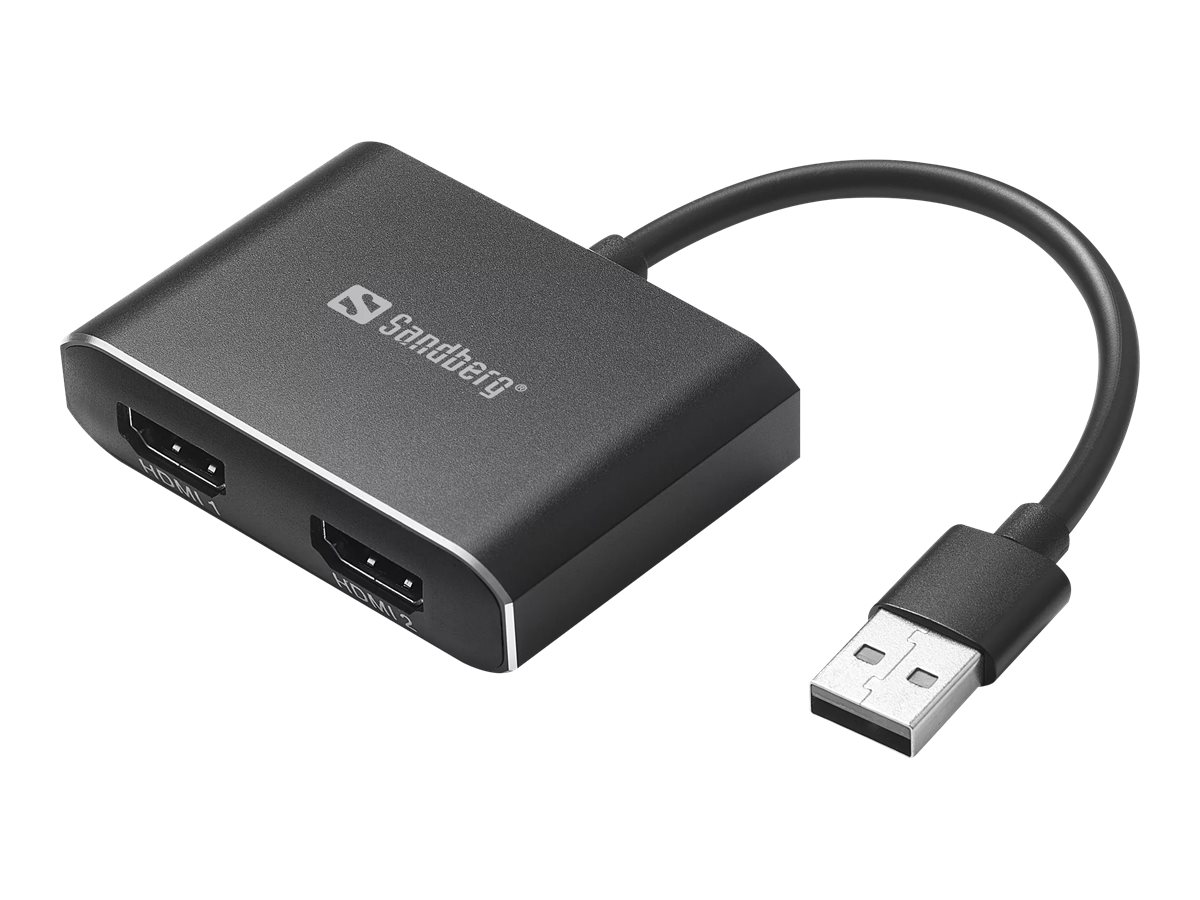 SANDBERG Videoadapter - USB männlich zu HDMI weiblich