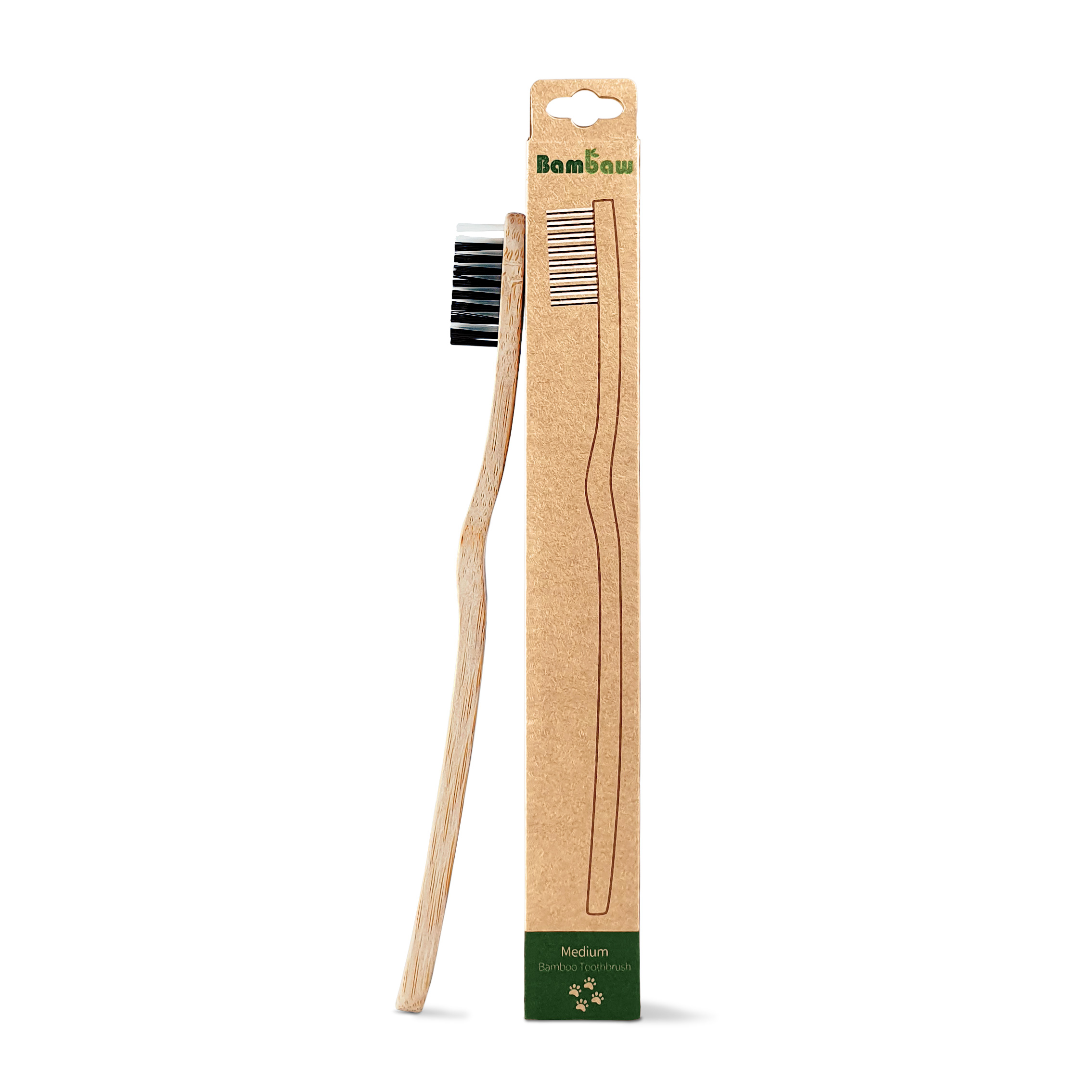 Bambaw Bamboo toothbrush - Medium