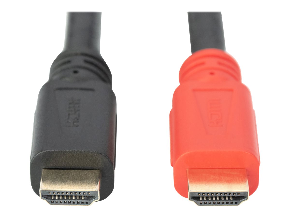 DIGITUS HDMI High Speed Anschlusskabel mit Ethernet und Signalverstärker