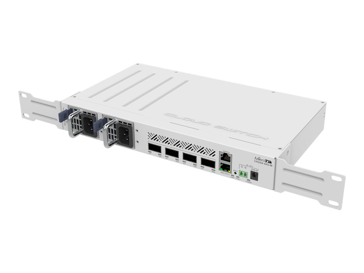 MikroTik CRS504-4XQ-IN - Switch - managed - 4 x 100 Gigabit QSFP28