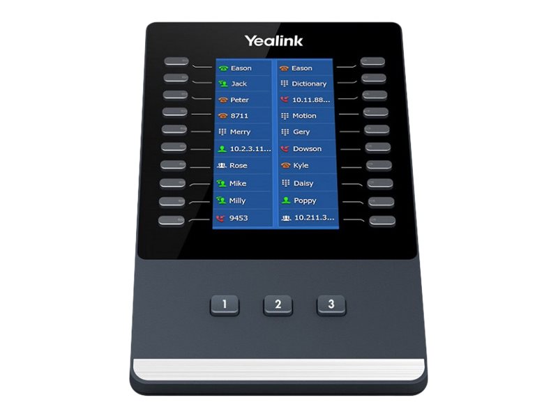 Yealink EXP43 - Funktionstasten-Erweiterungsmodul für VoIP-Telefon