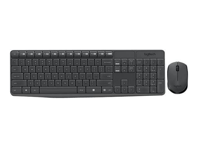 Logitech MK235 - Tastatur-und-Maus-Set - kabellos