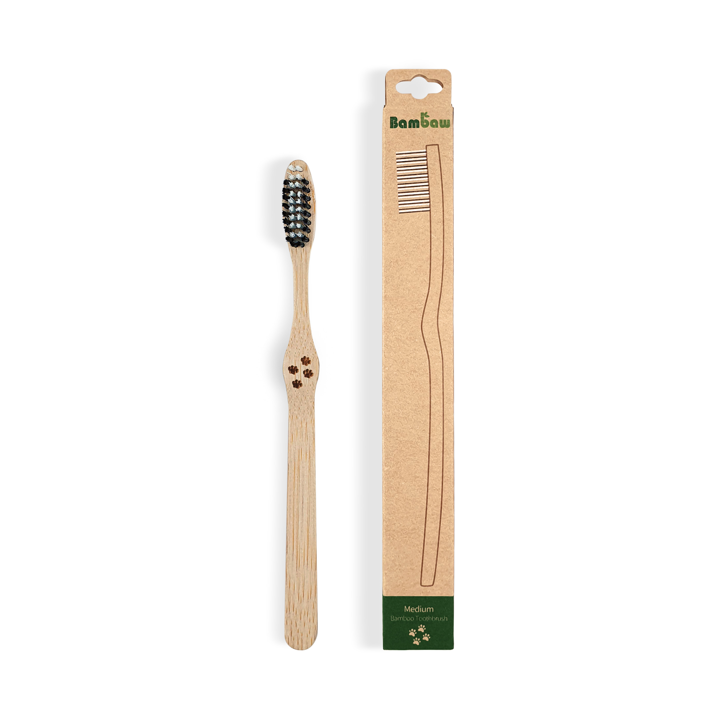 Bambaw Bamboo toothbrush - Medium
