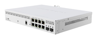 MikroTik CSS610-8P-2S+IN - Switch - Smart - 8 x 10/100/1000 + 2 x 10 Gigabit SFP+ - Desktop, an Rack