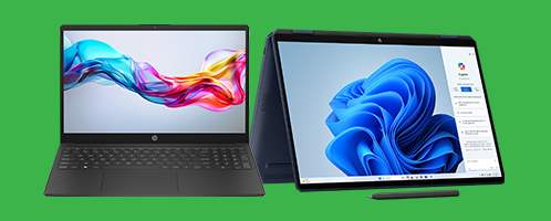 Vielfalt der HP Laptops