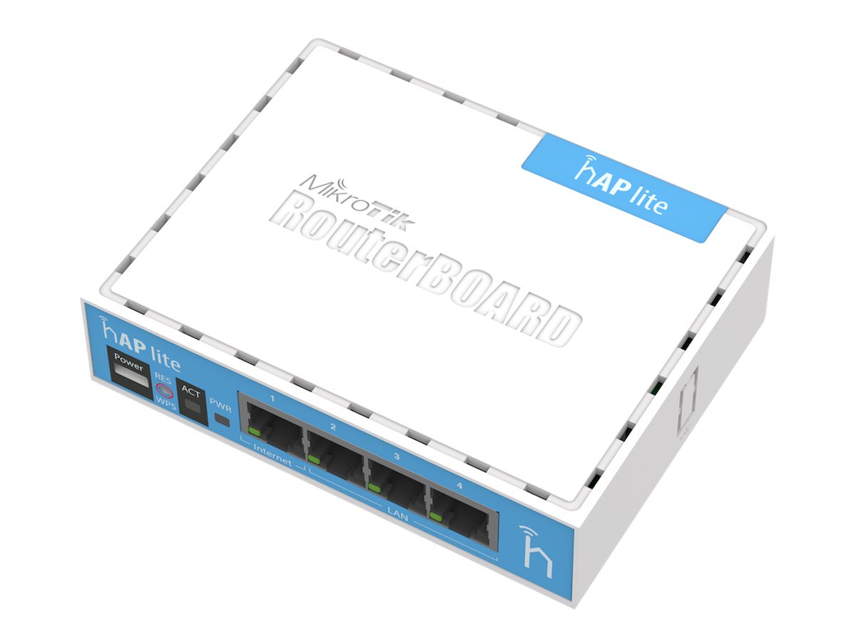 MikroTik RouterBOARD hAP-Lite RB941-2nD - Wireless Router