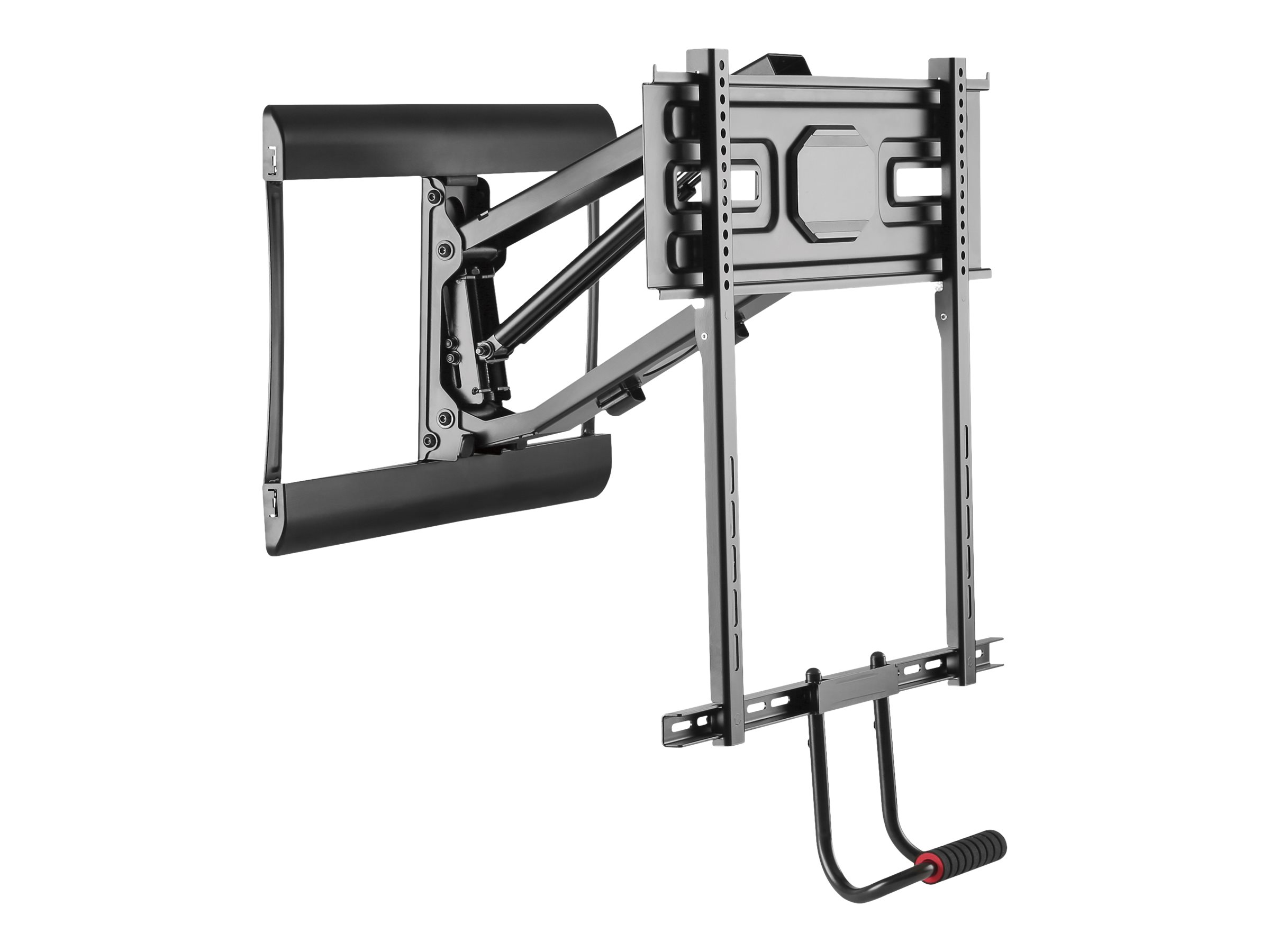 Equip Pro - Klammer - Pull-Down - für Flachbildschirm - Kunststoff, Stahl - Schwarz - Bildschirmgröß