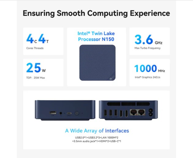 BL_EQ14_N150_16G_500G_Navy_Blue  Beelink EQ14 Mini PC ,Intel® T Etree Shop Deutschland online 4