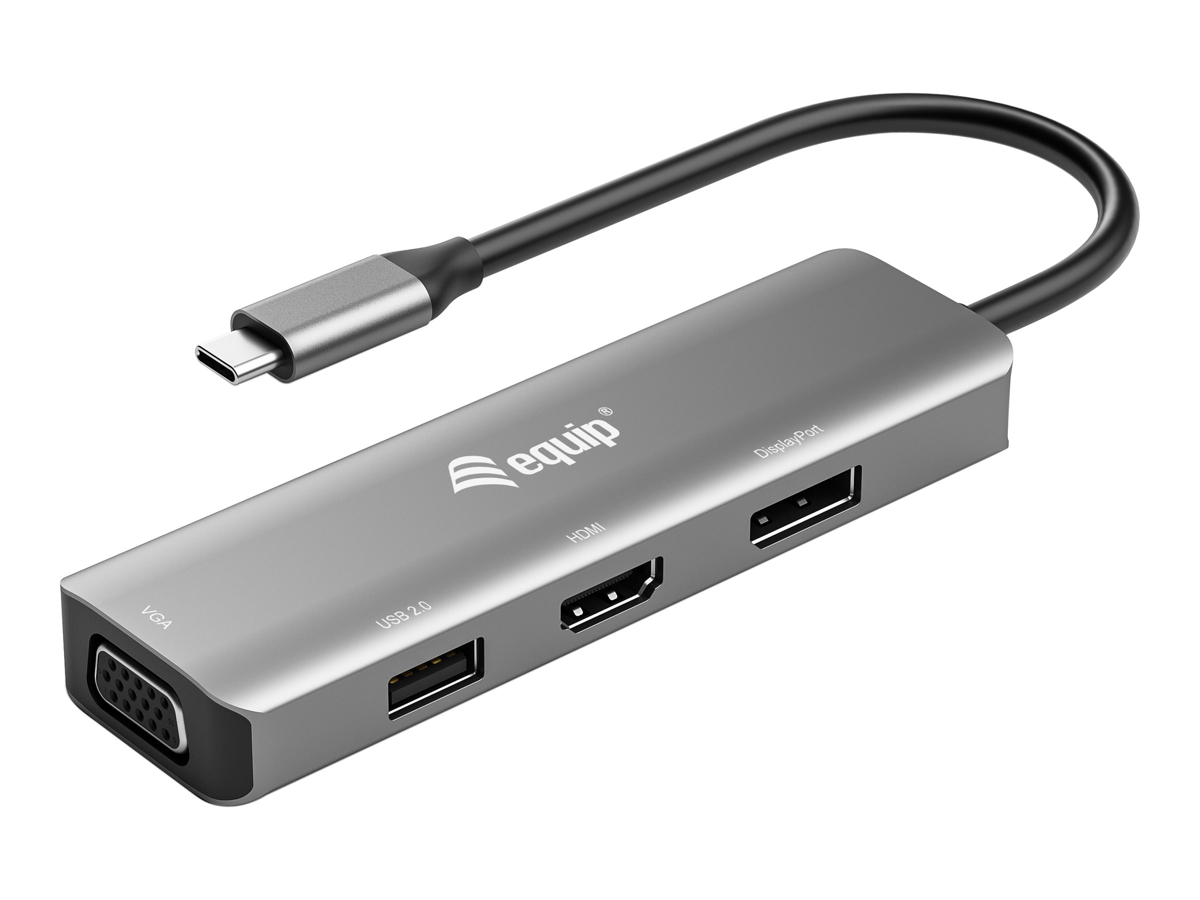 Equip Videoadapter - 24 pin USB-C männlich zu USB, HD-15 (VGA)