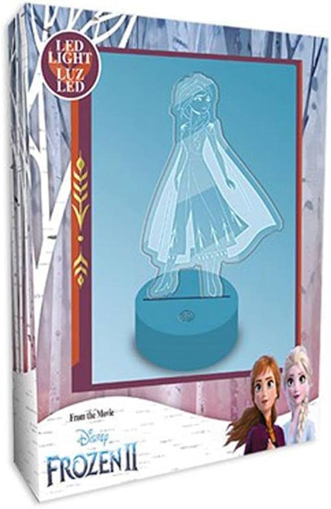 Walt Disney Frozen 2 Die Eiskönigin 2 - LED-Projektionsleuchte 2D