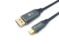 Equip USB-C-zu-DisplayPort-Premium-Kabel - M/M - 1.0 m - 8K/60 Hz - 1 m - USB Typ-C - DisplayPort - 