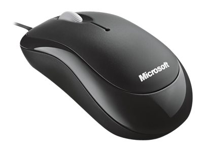 Microsoft Basic Optical Mouse - Maus - rechts- und linkshändig