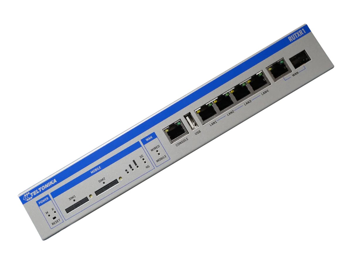 Teltonika RUTXR1 - Wireless Router - WWAN - 4-Port-Switch