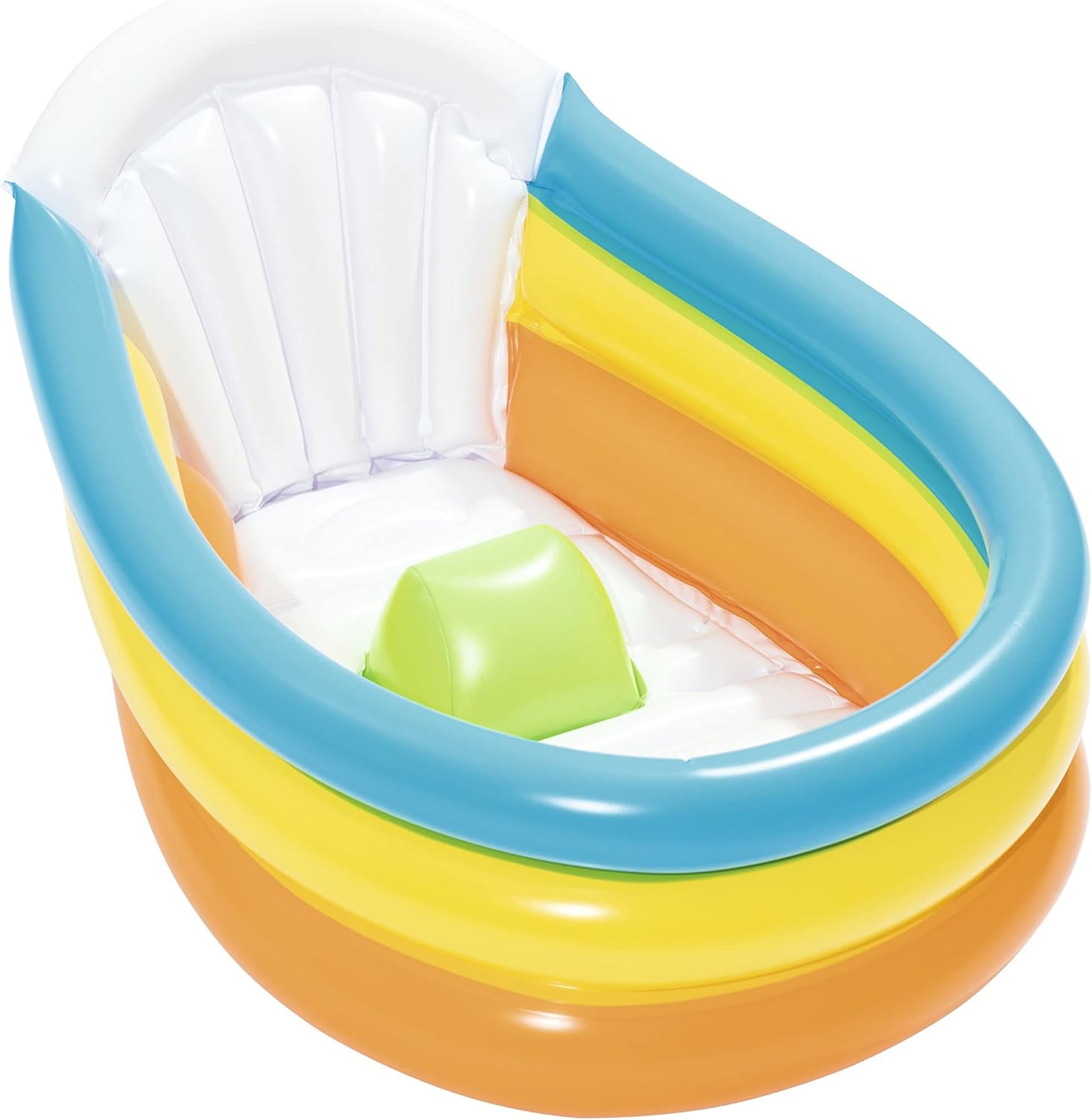 Bestway Up, In & Over Squeaky Clean Inflatable Baby Bath Aufblasbare Baby Badewanne 76x48x33cm
