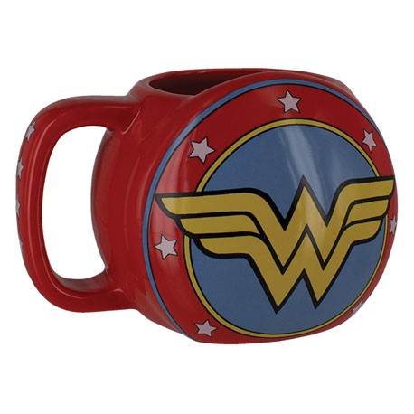 Paladone Merchandise DC Comics Tasse Wonder Woman Schild Z892190