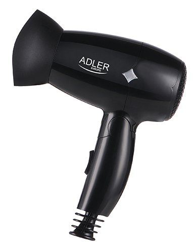 Adler AD2251 - Haartrockner / Föhn mit 1400W in schwarz