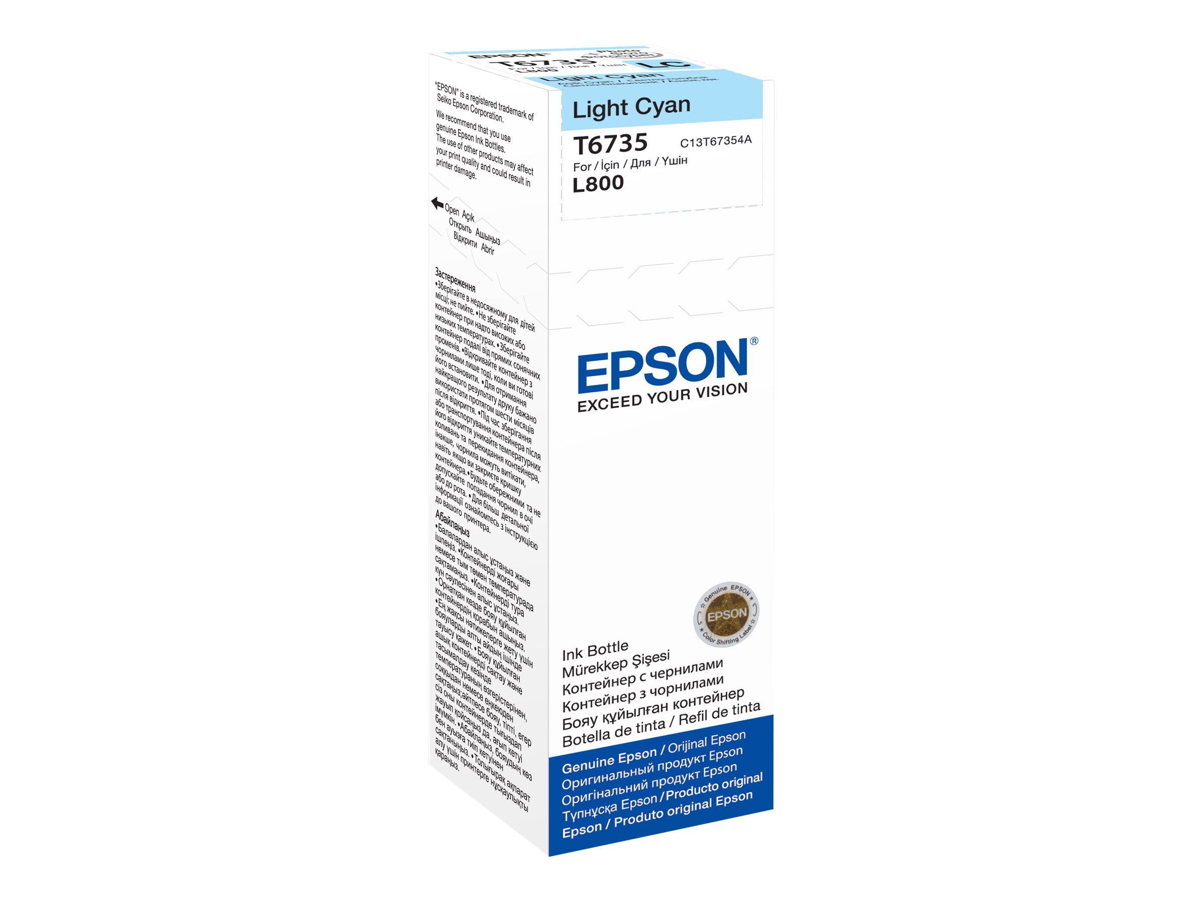 C13T67354A 8715946495736 Epson T6735 - 70 ml - hell Cya Etree Shop Deutschland online 1