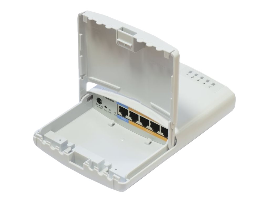 MikroTik RouterBOARD PowerBox - Router - 4-Port-Switch