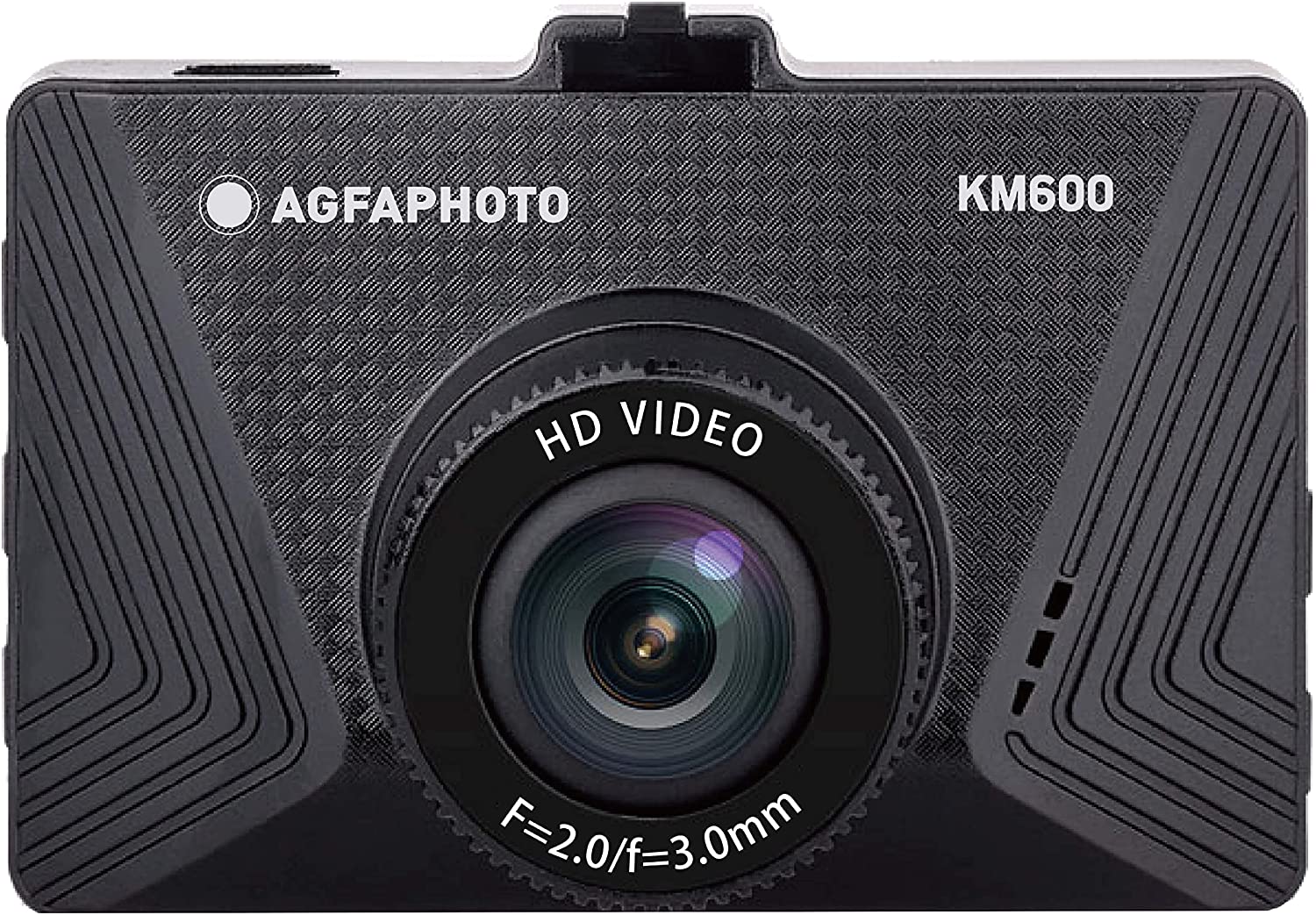 AgfaPhoto Realimove KM600 HD Dashcam | Car Camera with 2 Inch LCD Screen & 120° Wide Angle Lens