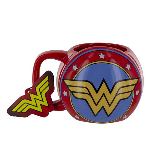 Paladone Merchandise DC Comics Tasse Wonder Woman Schild Z892190