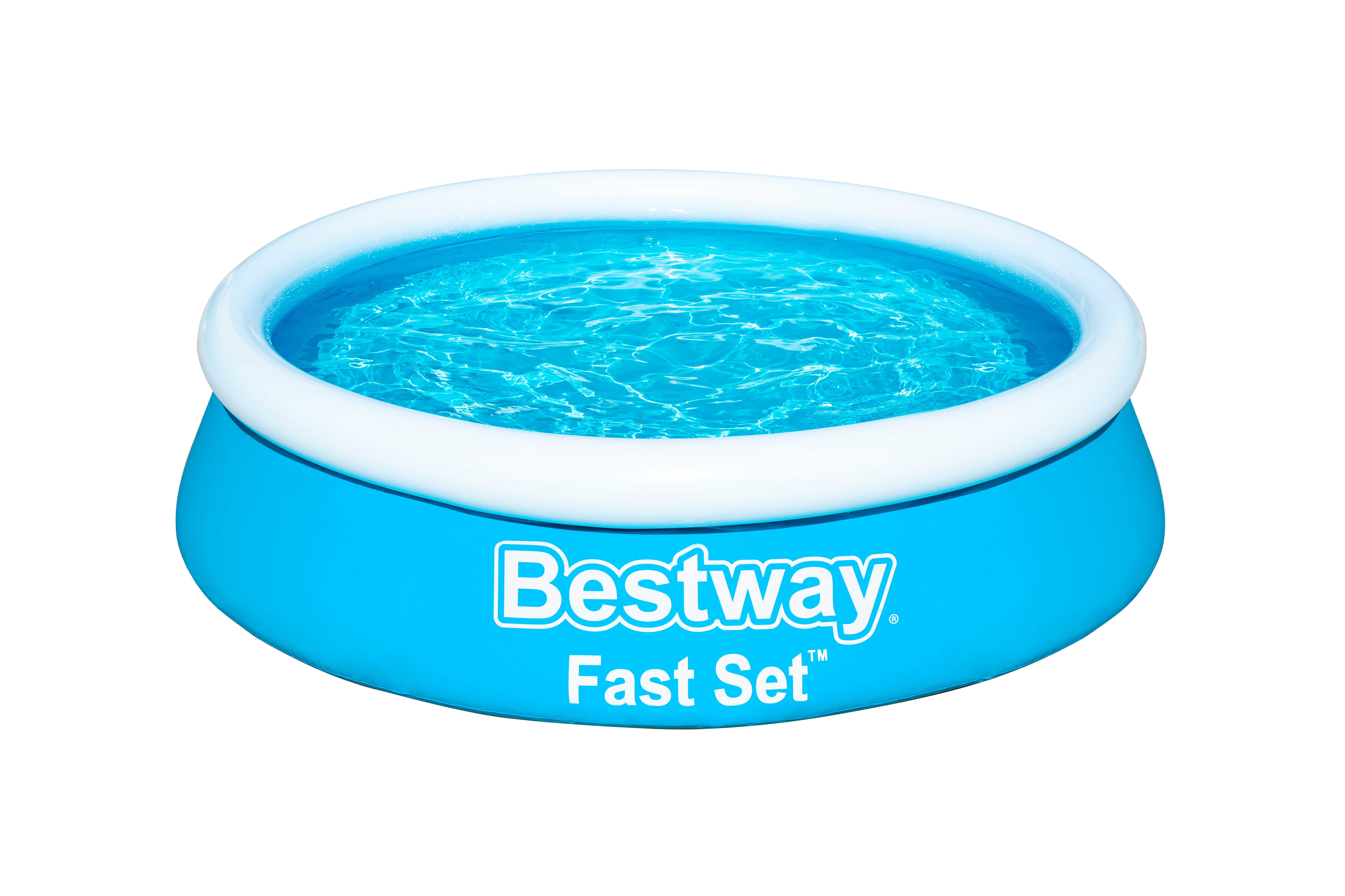 Lay-Z-Spa Fast Set Pool 183 x 51 cm ohne Pumpe rund blau
