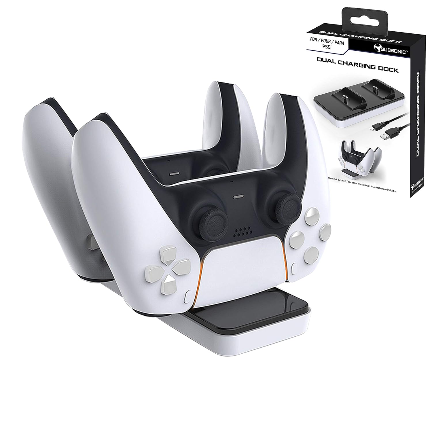 SuBsonic PlayStation 5 Controller Ladestation Charging Dock