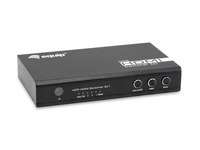 Equip 332725 - HDMI - Aluminium - Schwarz - 60 Hz - 3840 x 2160 - 7.1 Kanäle